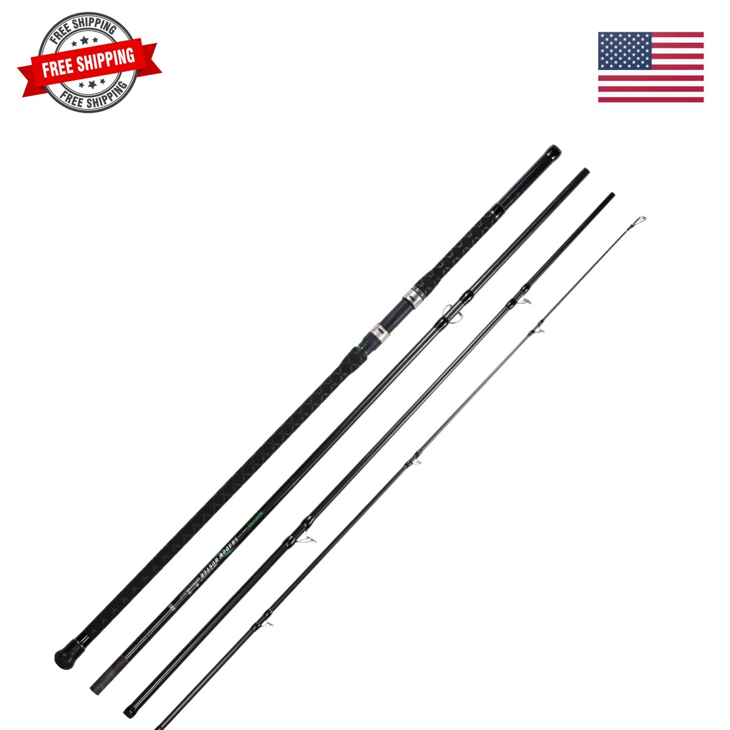 Surf Spinning Rod IM8 Carbon Surf Fishing Rod 9’/10’/10’6”/11’/12′