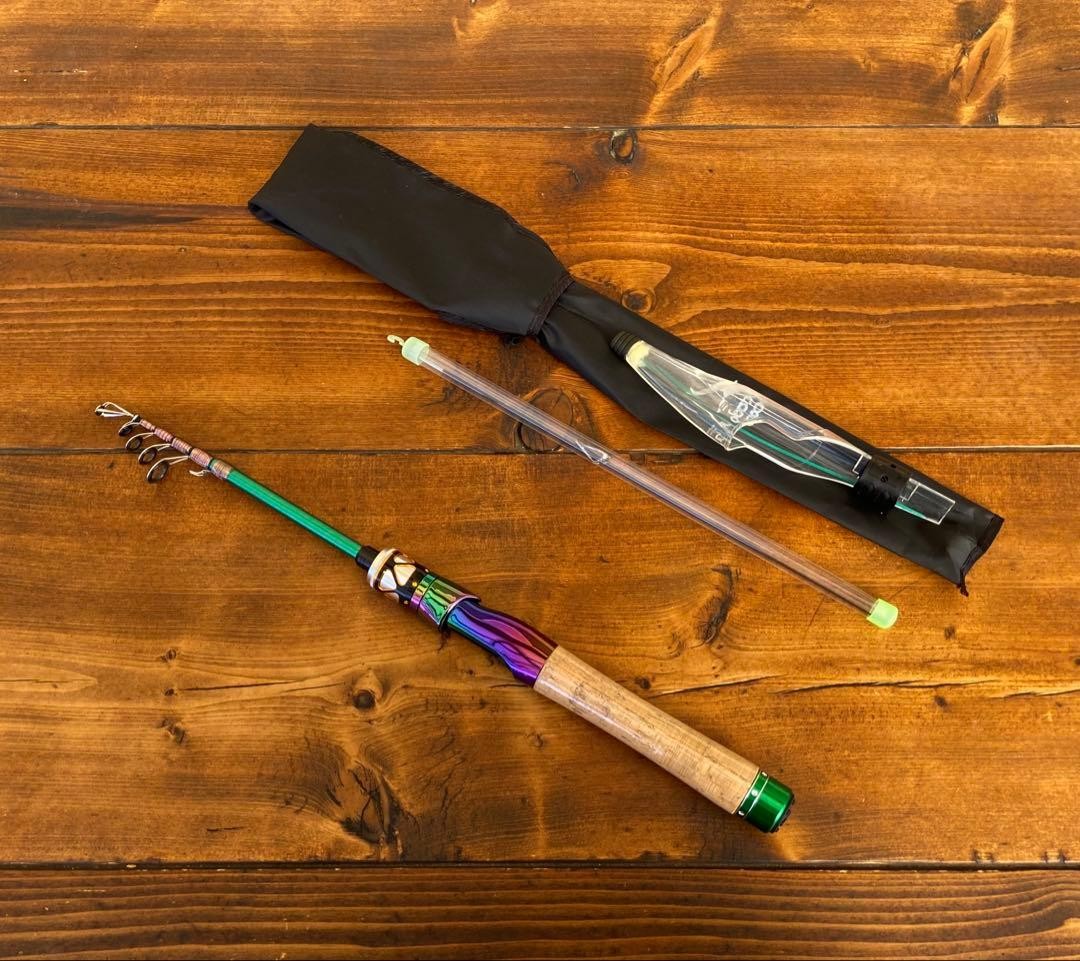 Telesco Trout Spinning Rod 5’6″ Carbon Lightweight Portable Fishing Gear