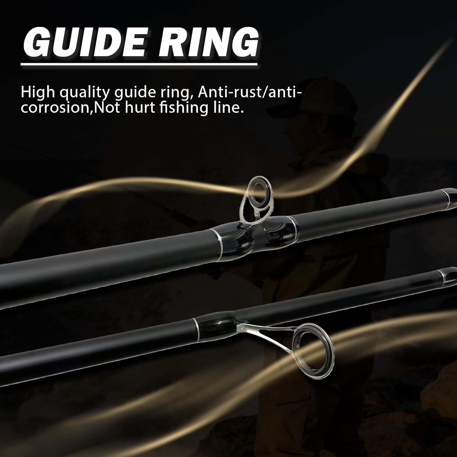 Elegant 7′ Spinning Fishing Rod – Dual Tips, Fast Action, Unmatched Sensitivity