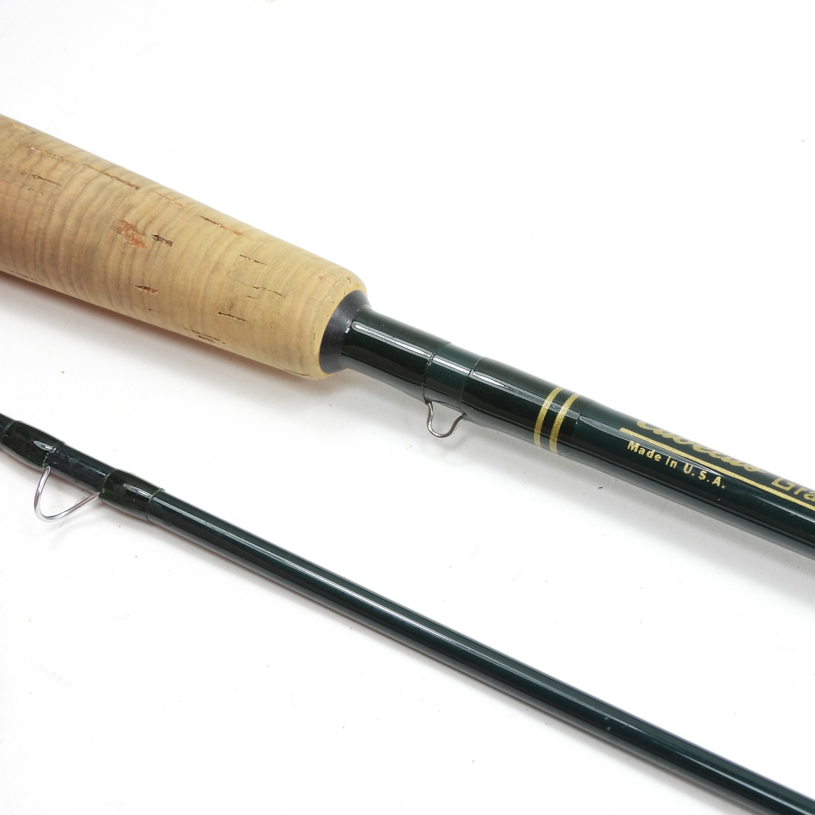 Cabela’s Fish Eagle II Graphite Fly Rod. 9’ 7-8wt. Made in USA. W/ Tube & Sock.