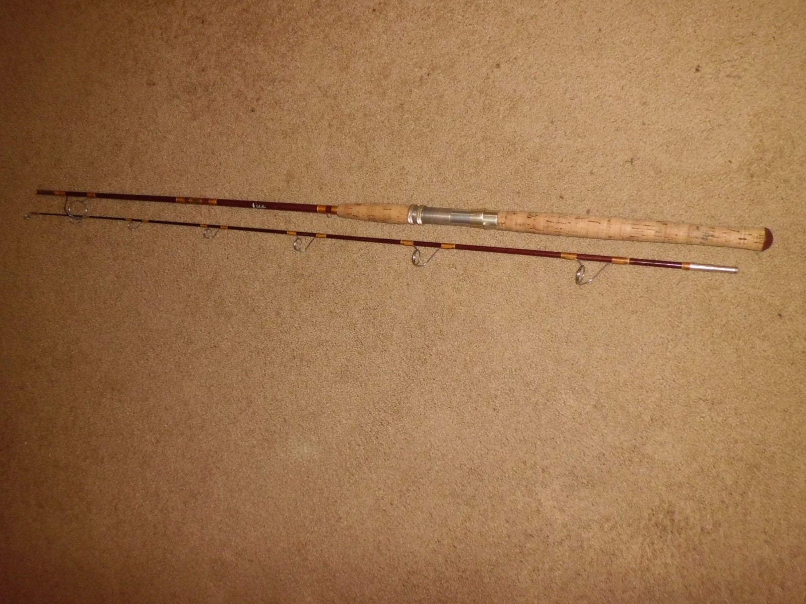 Vintage Silaflex SP80P-2 Spinning 8′ Rod made in USA