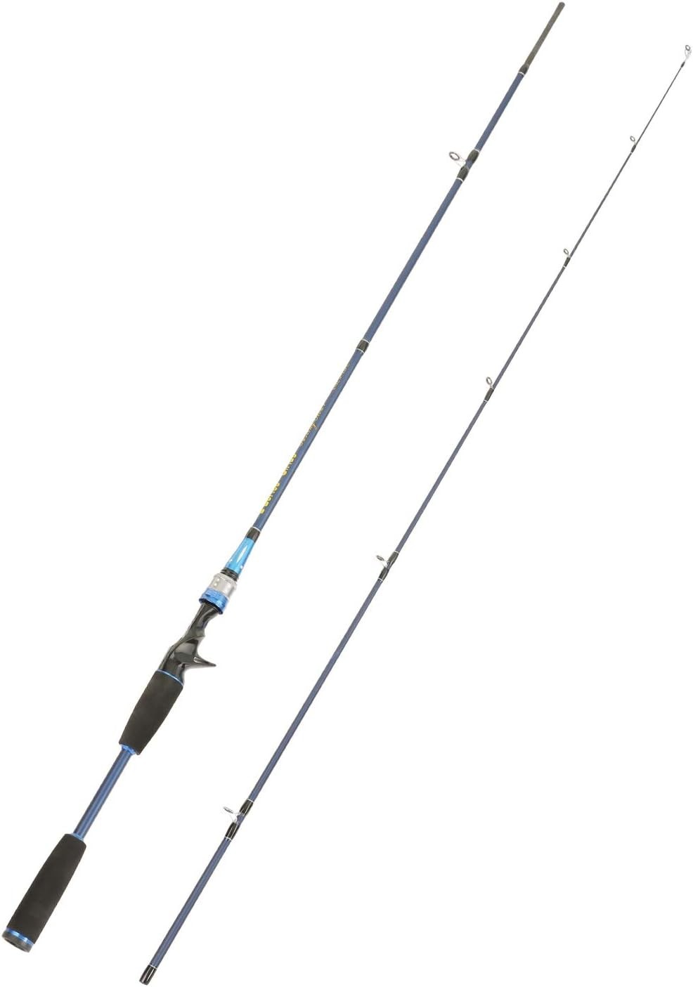 E Series – Sirius Casting Rod 2-Piece 7-Feet Graphite Portable Baitcast Inshore