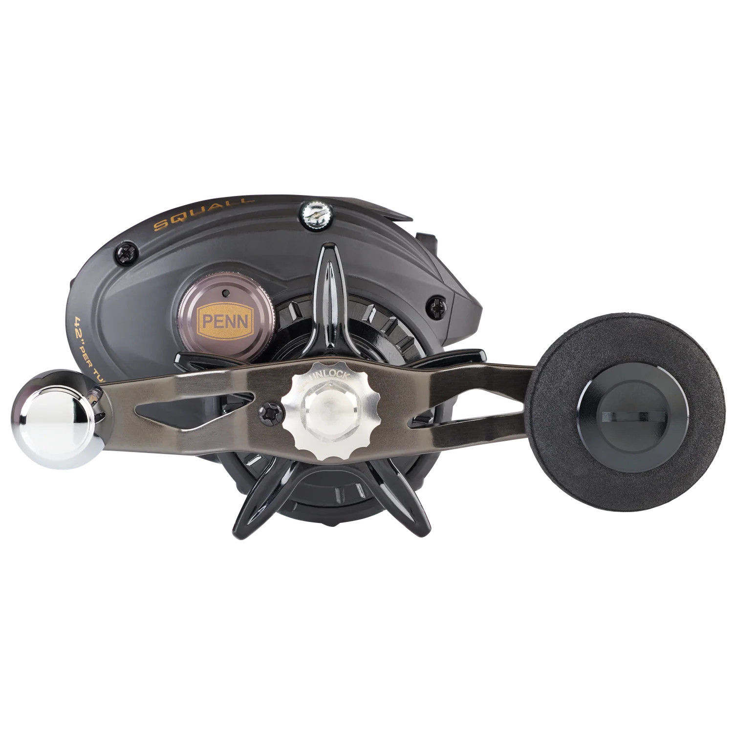 NEW Penn SQUALL Low Profile Baitcast Reel High Speed