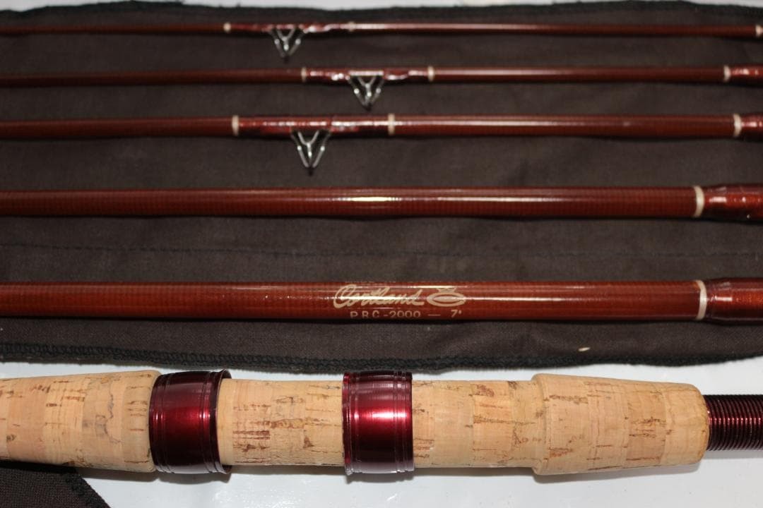 Cortland PRC-2000 7ft Pack Baitcast Rod with Bag & Case JDM