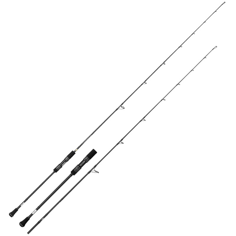 Ecooda Slow Pitch Jigging Rod Full FUJI Guides Black Expert II