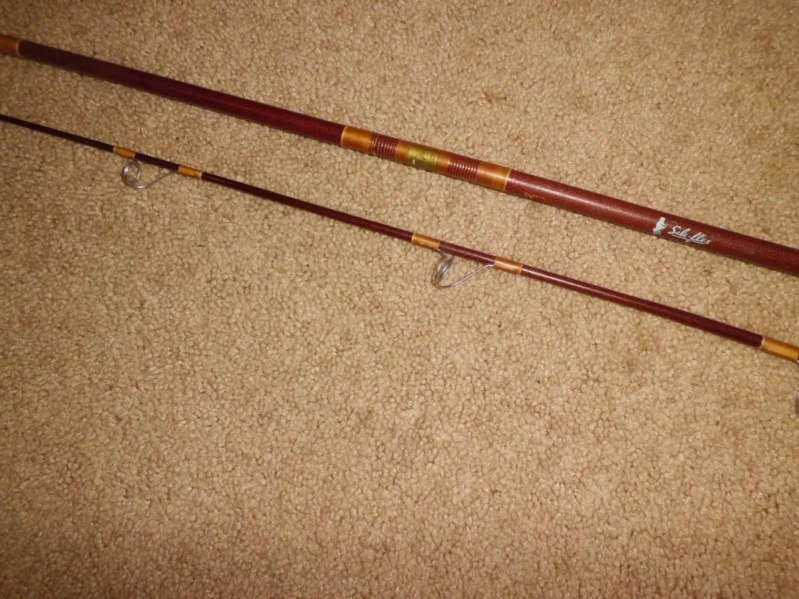 Vintage Silaflex SP80P-2 Spinning 8′ Rod made in USA