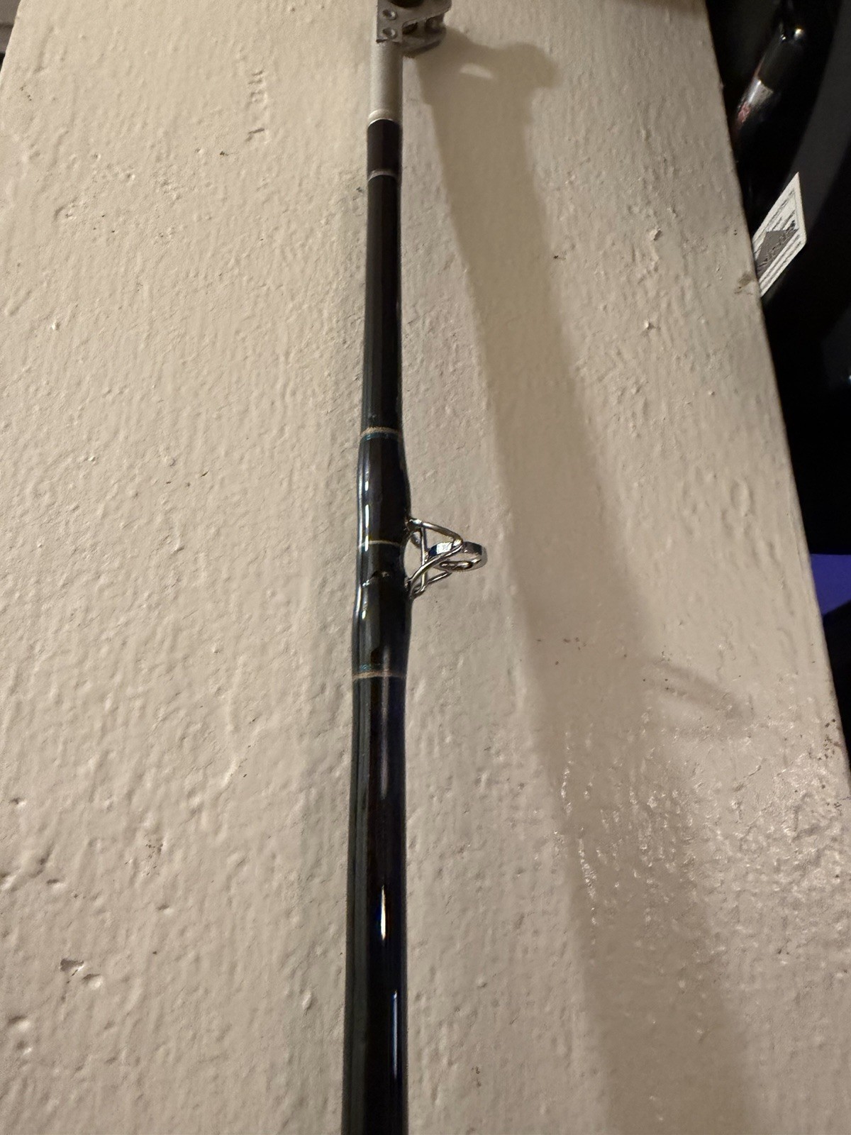 VINTAGE SHAKESPEARE TIDEWATER CONVENTIONAL BOAT ROD TW66 6/0 6’6″ 40-80 LB
