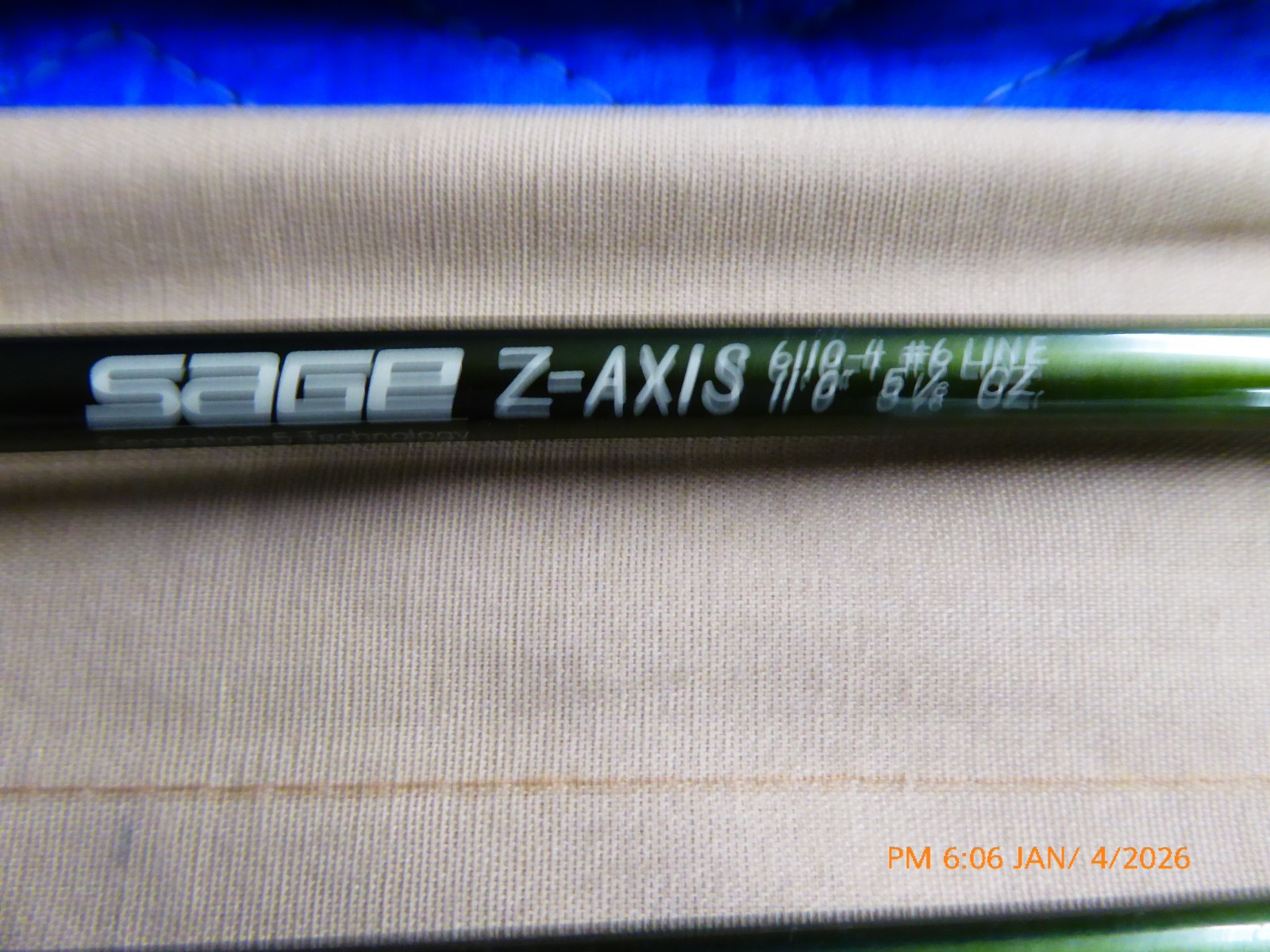 SAGE Z-Axis 6110-4 With it’s case