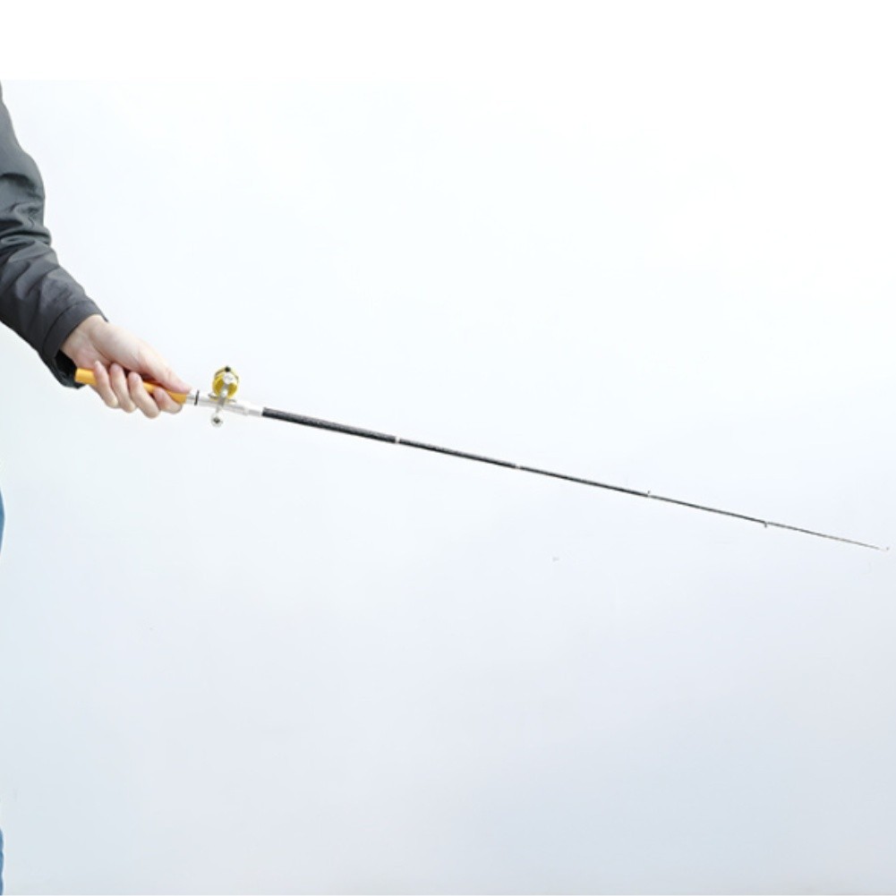 1 Meter Fiberglass Fishing Rod with Large Hole Rings and Fast Heat Dissipation