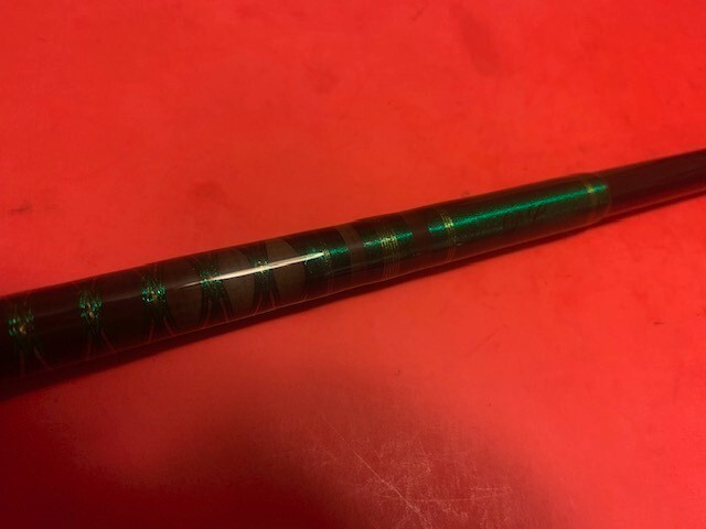CUSTOM BUILT GLOOMIS BB965 GL2 8 FOOT 15 TO 30 LB. CONVENTIONAL BAITCASTING ROD