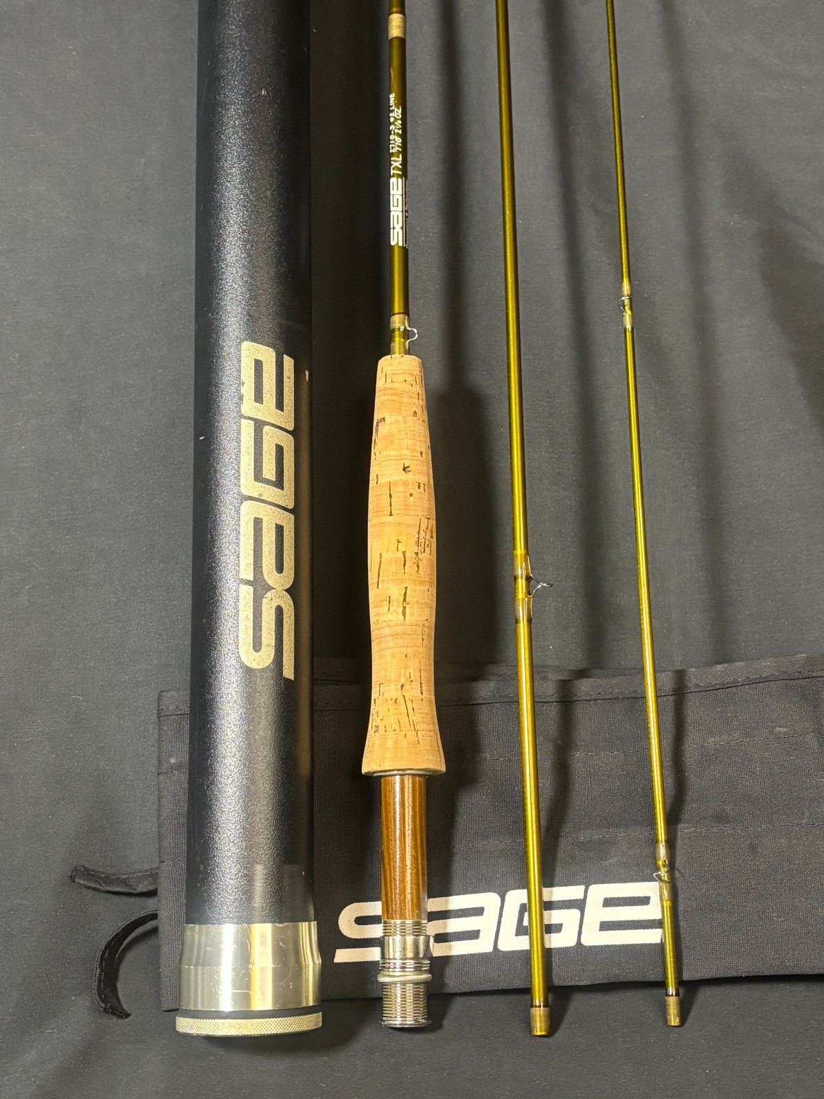 SAGE Model TXL 2710-3 Generation5 7ft10in 2wt 3pc Beautiful Serial No.Y58337