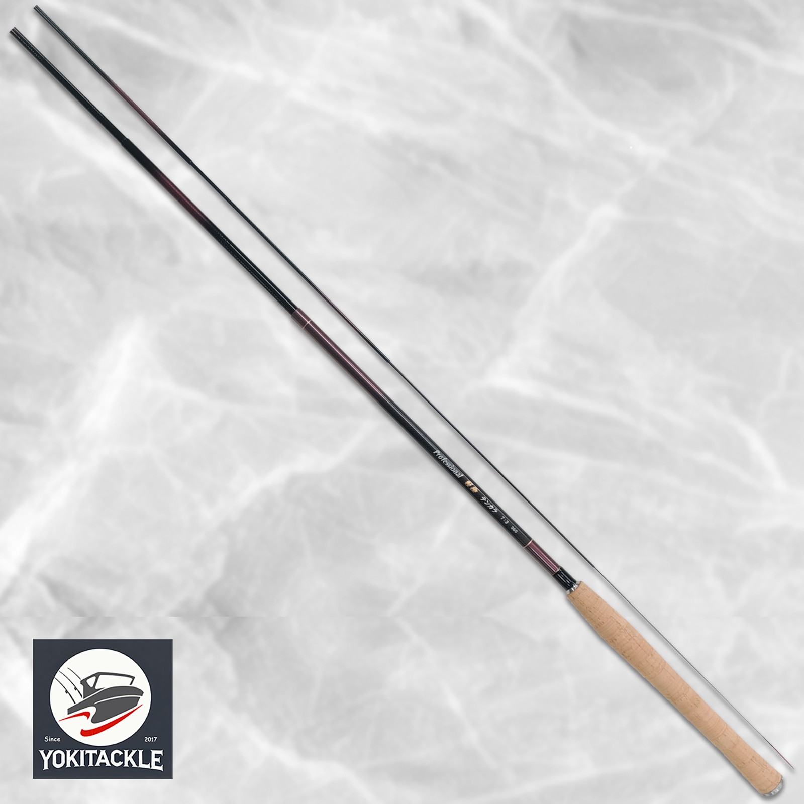 NISSIN PROFESSIONAL Keikyoku Tenkara 3608 6:4 Action 軽極 Fishing Rod