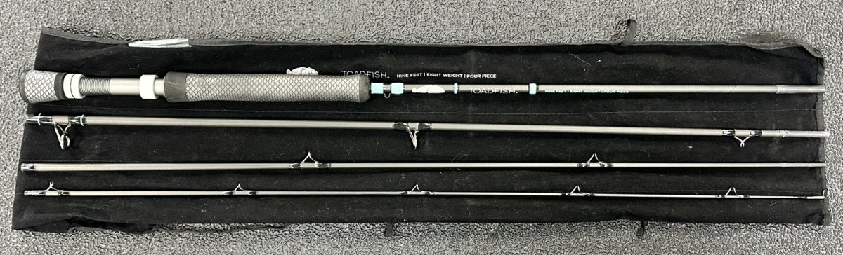 Toadfish Nine Feet/Eight TF908WT-FLY 4-Piece Fly Rod (PD1125635)