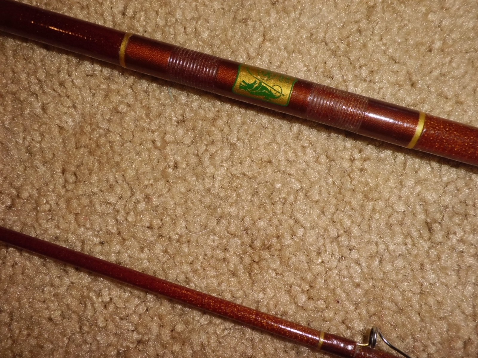 Vintage SILAFLEX F75 Fly 7’9″Rod made in USA w/ Free Flow Guides-#6 wt