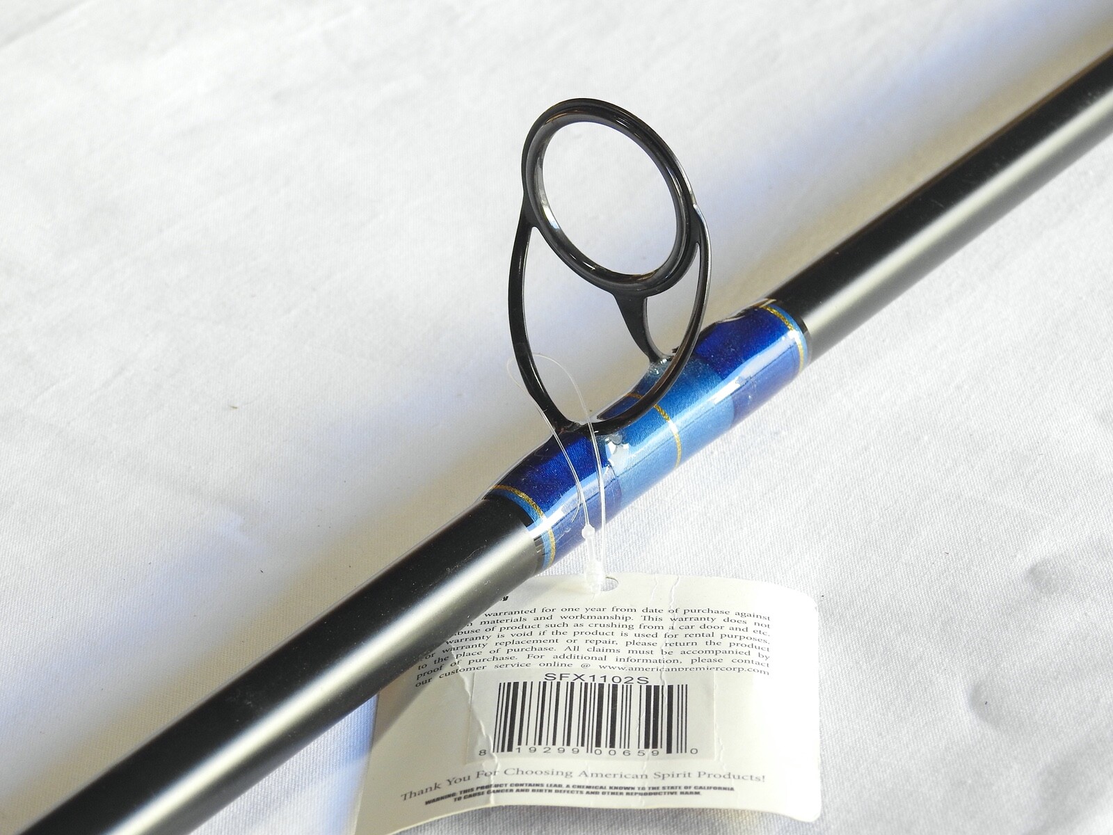 Graphite Spinning Surf Rod 9′ 2PC Split Handle