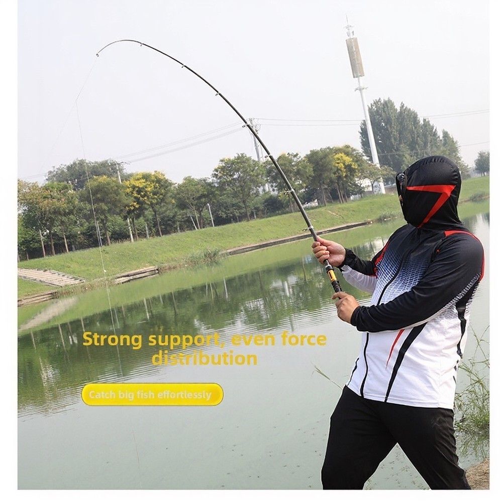 Carbon Fiber Telescopic Fishing Rod 1. 1.5m 1.8m 2.1m 2.4m 2.7m 3.0m 3.6m