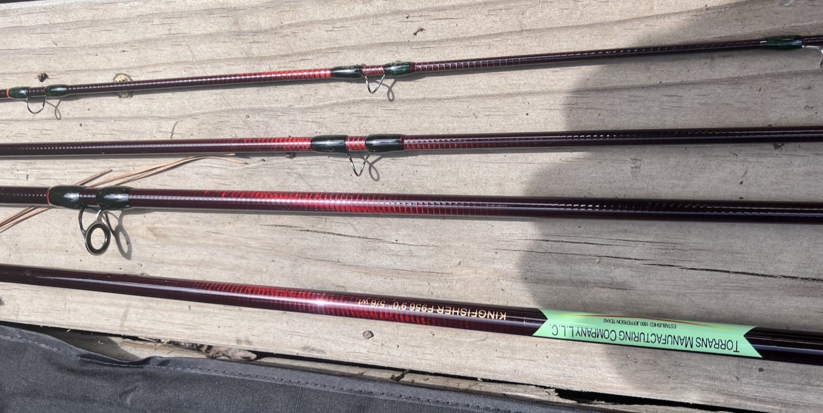 Torrans 9′ 5/6 wt Fly Rod 4pc with Sock & Tube, Jefferson, Texas, Free Ship