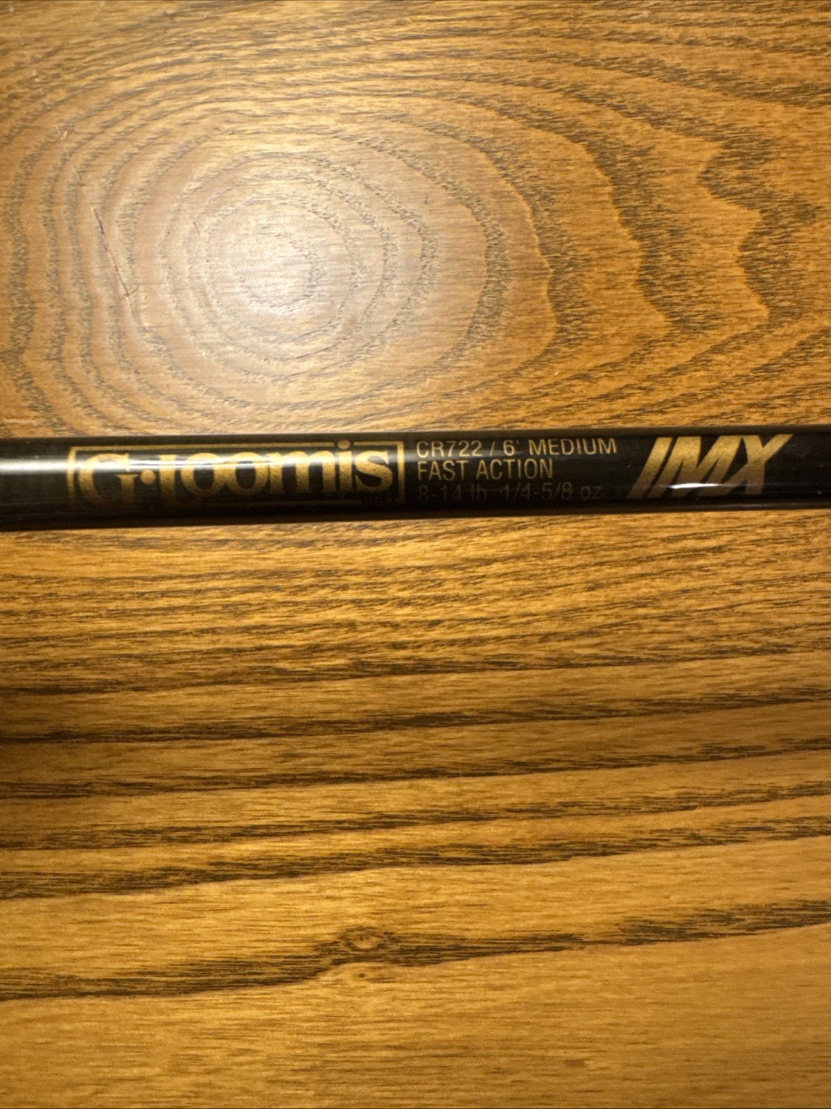 G Loomis IMX 6’ CR722 Medium Fast Action Bait-casting Rod