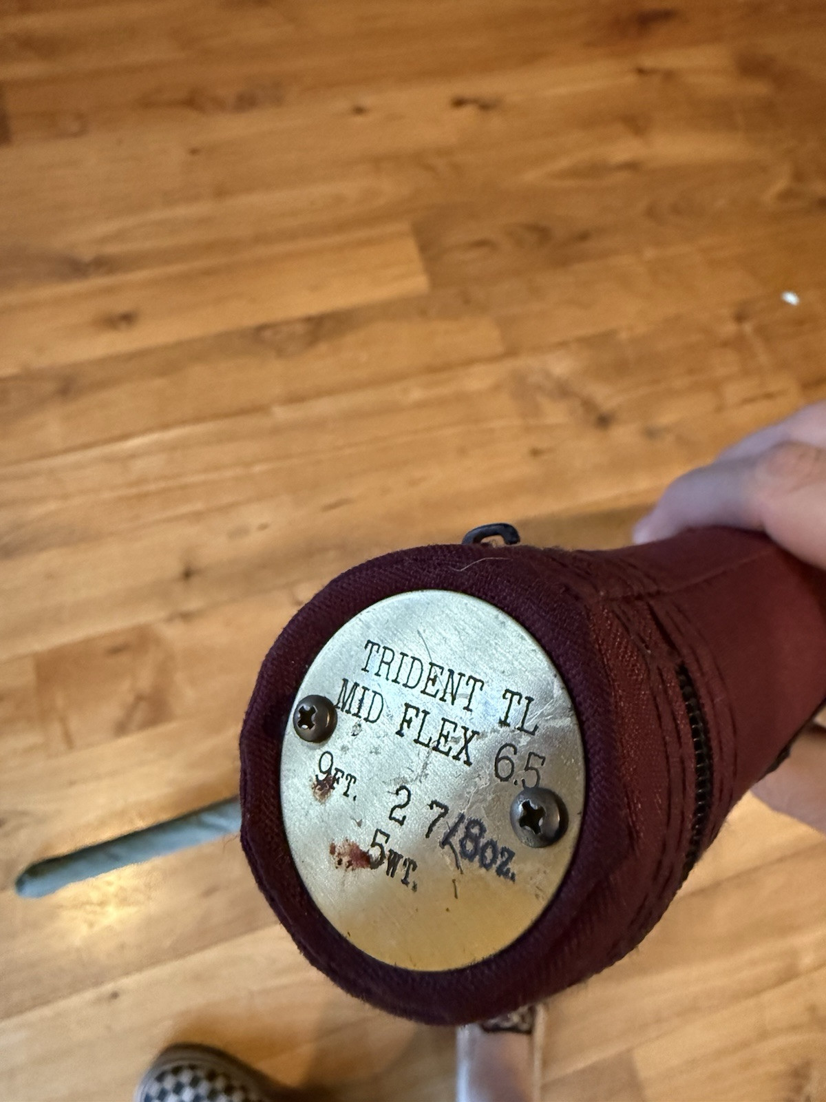 Orvis Trident TL Mid Flex 6.5 9’ Rod Case, Including A Crystal River Reel