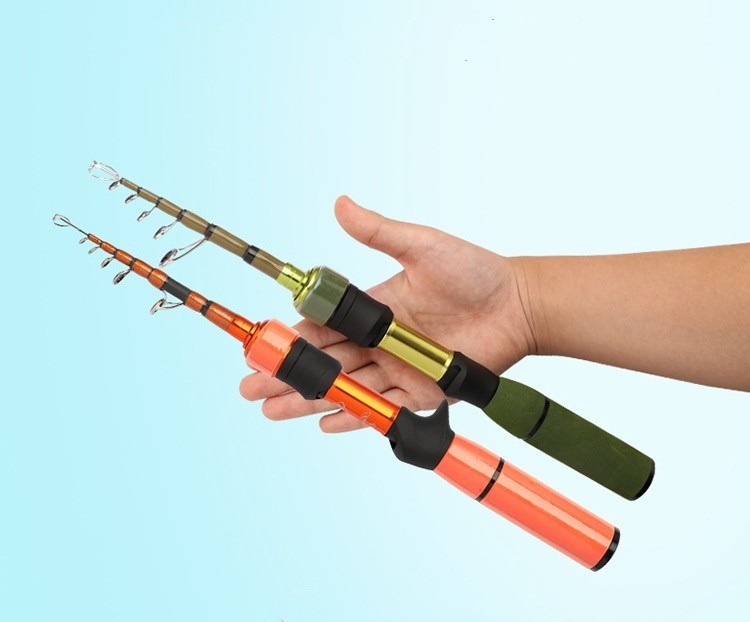 Telescopic Fishing Rod High Sensitivity Spinning Rod 1.5M-1.8M Carbon Fiber Rod