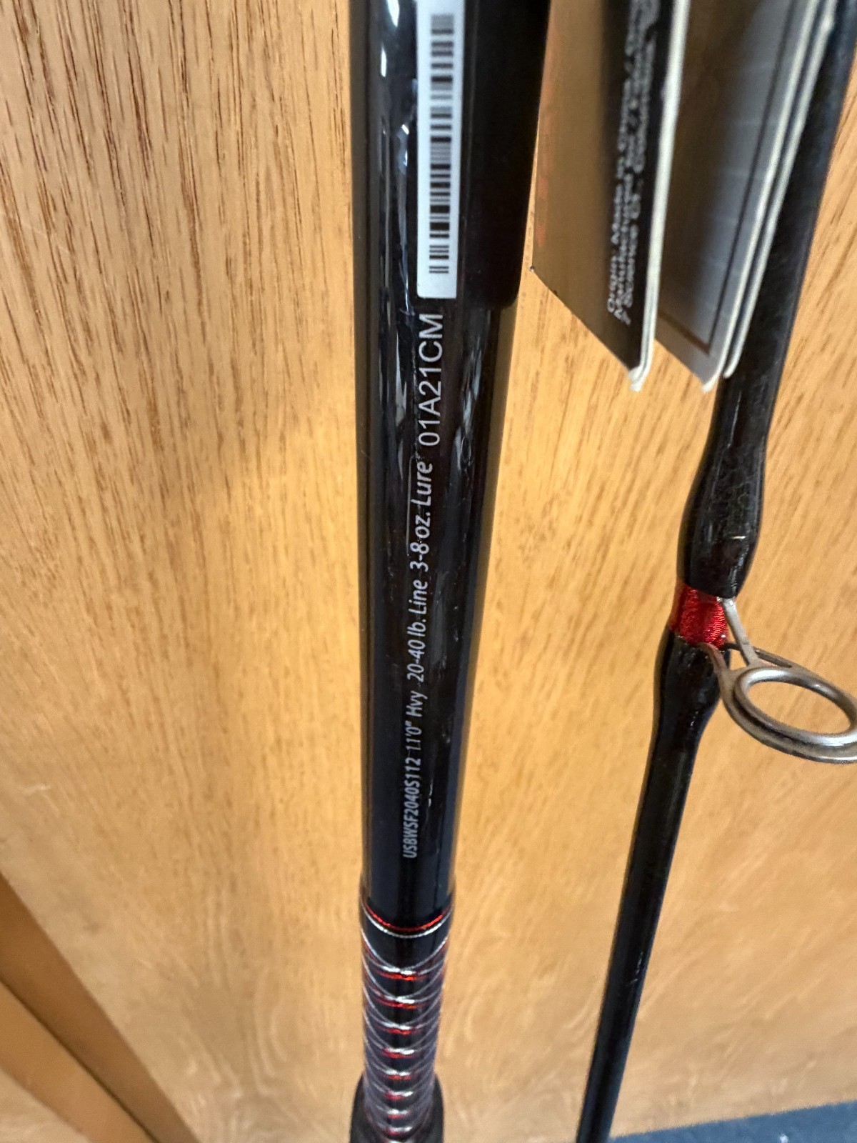 Shakespeare Ugly Stik Big Water 11’ Heavy Action Marine gr Fishing Rod Line NEW