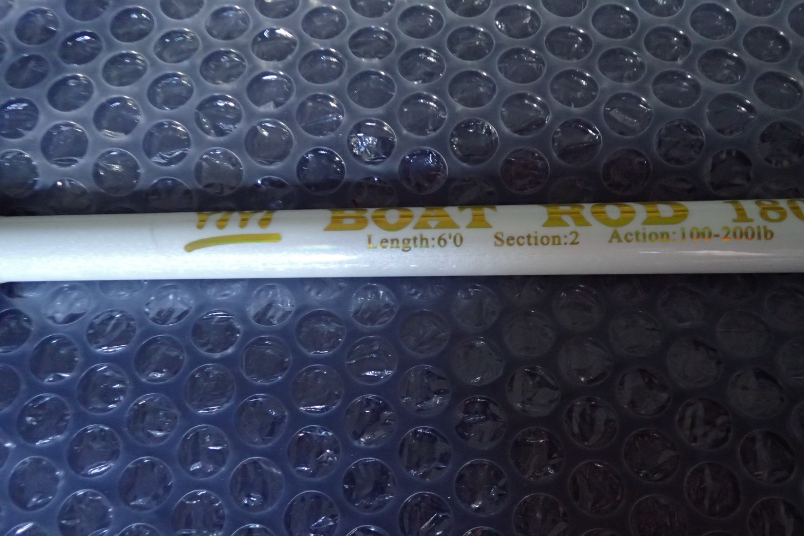 Heavy Saltwater Trolling Rod Conventional Boat Fishing YIYI Pole 180cm 100-200lb