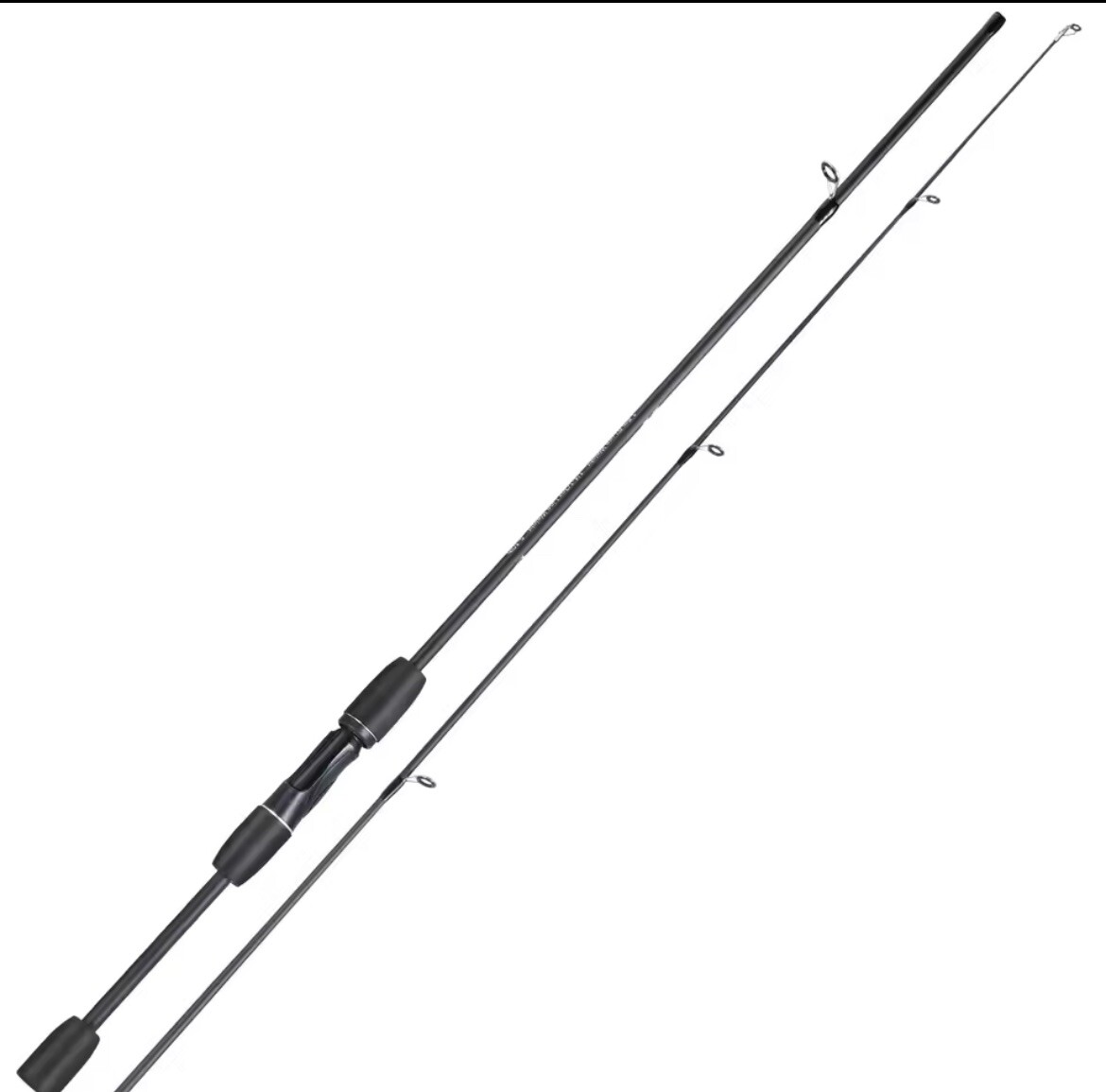 Tuareg Spinning Light Carbon Fishing Rod 6’ 2pc 5-10 Lbs New