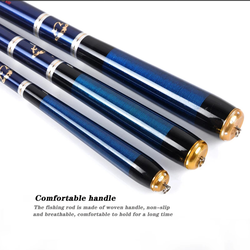 4.5M6.3M Adjustable Positioning Fishing Rod Telescopic UltraShort Carbon Fishing