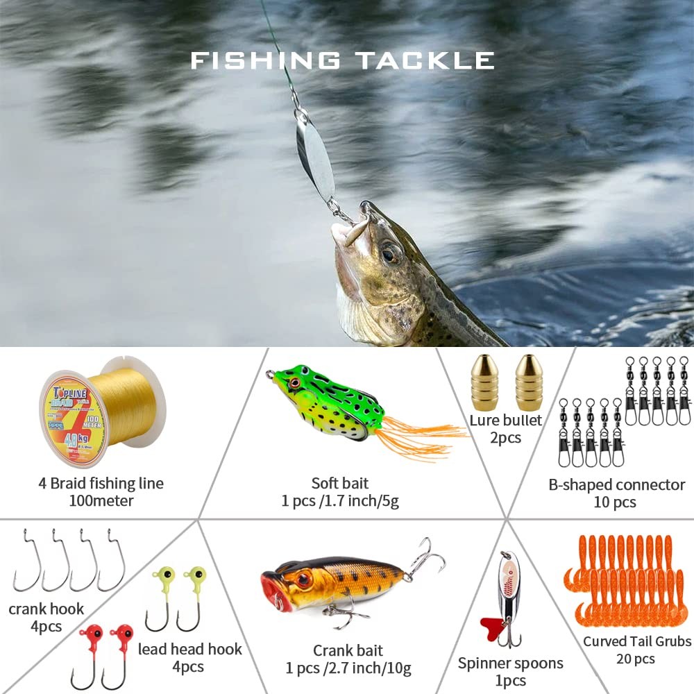 Collapsible Fishing Rod And Reel Combo Balanzze Telescopic Fishing Rod Spinning