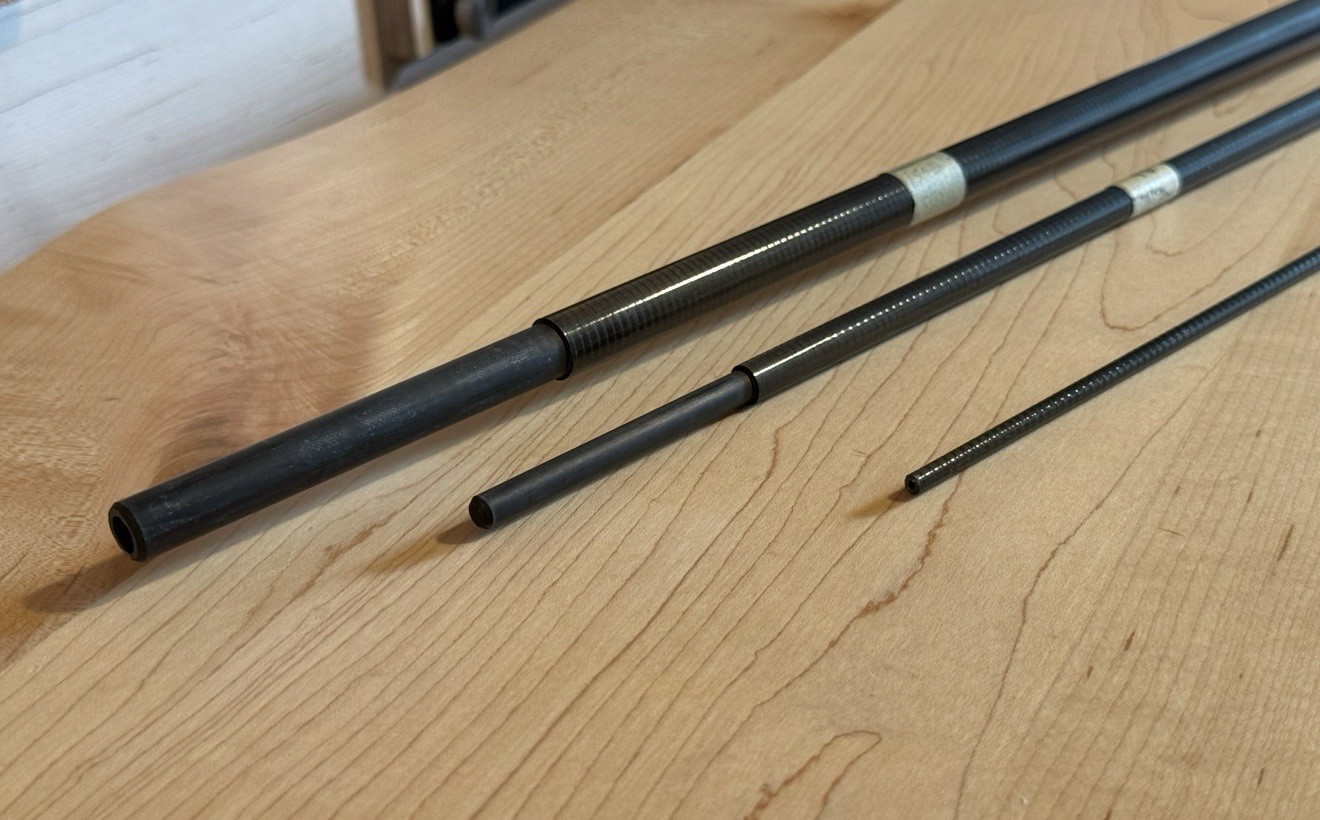 15’3” Centerpin Float Rod Blank 3pc Custom Graphite Steelhead Salmon Unbuilt NOS
