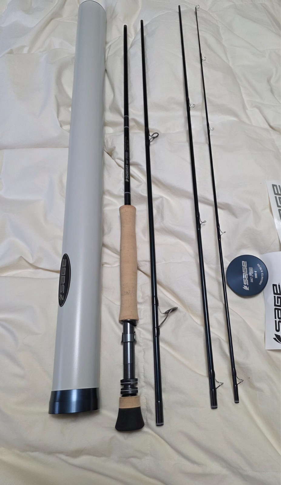🔥 Sage SALT R8 1090-4 Fly Rod 9ft 10wt Fast Heavy 4pc w/ Tube & Sock 🔥