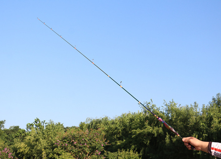 Carbon Lure Fishing Rods Carbon Fiber Spinning/Casting Fishing Poles 1.68M/1.8M