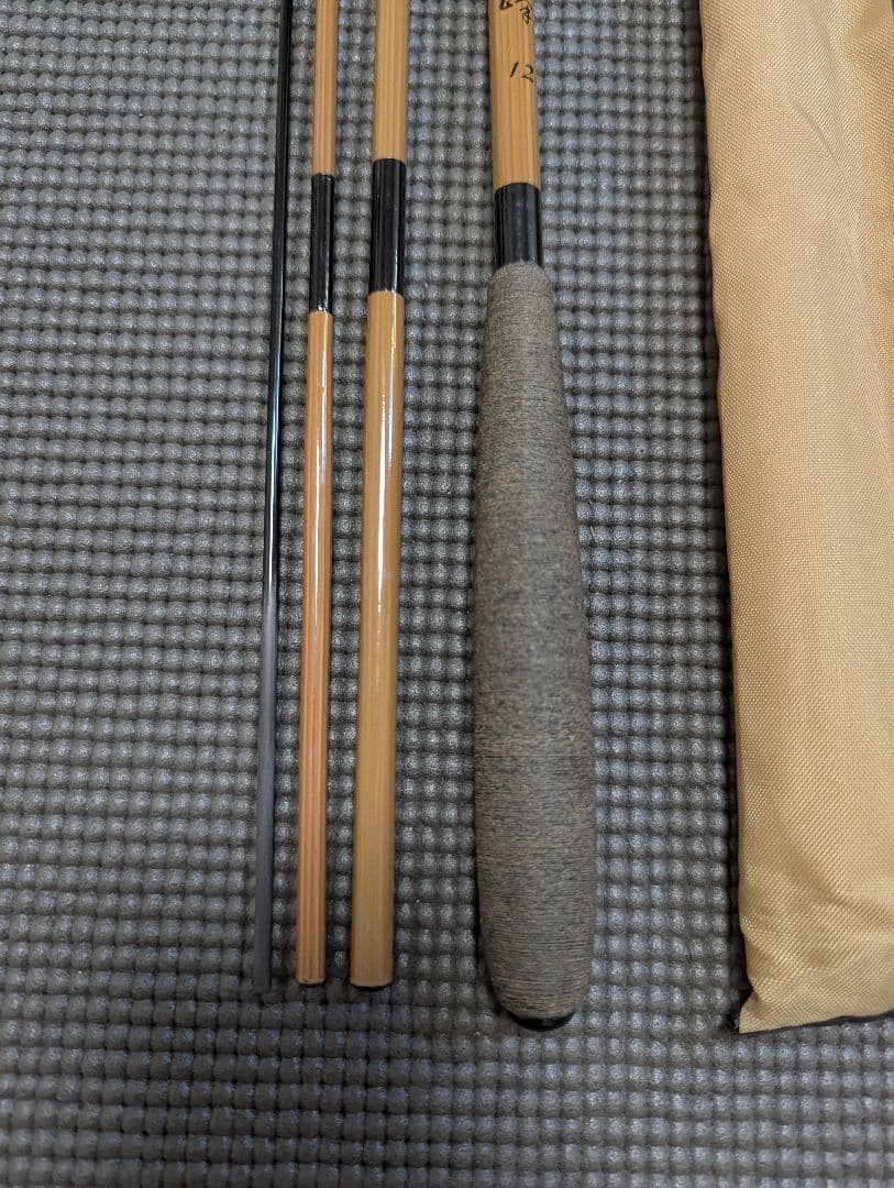 Suzakumine 12-Shaku Fishing Rod, No Pipe Clamp, Includes Rod Bag, Used