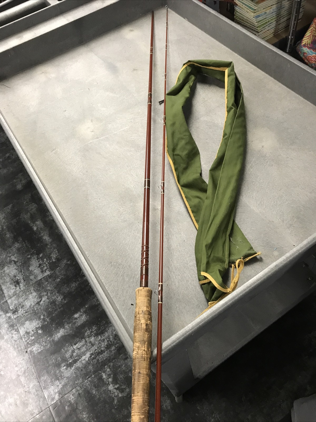 Vintage FENWICK Feralite FF79 Fly 8′ Rod made in USA #G100528 – 6 fly wt.