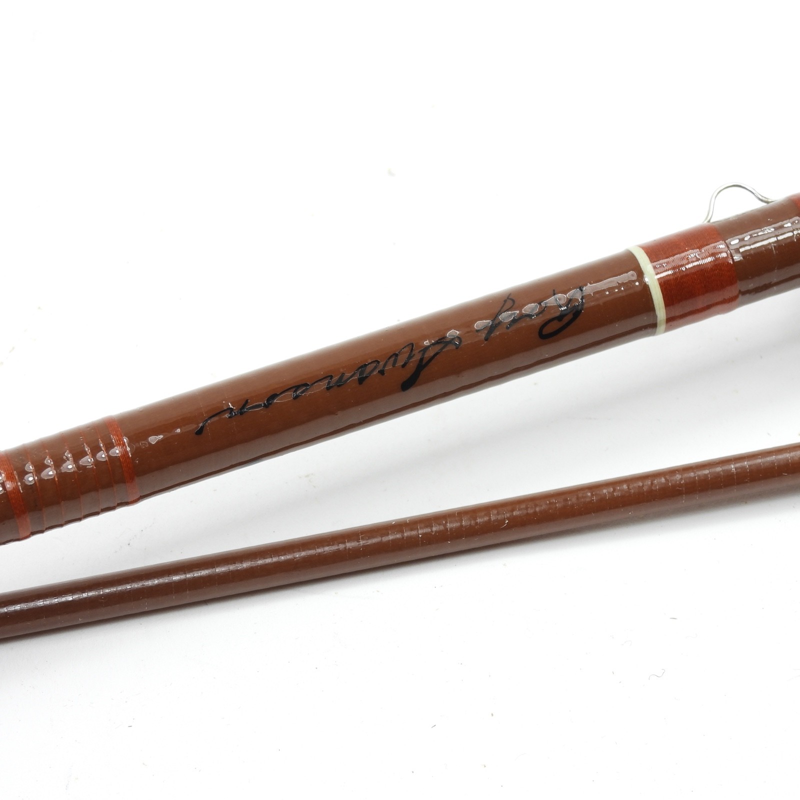 Scott Powr-Ply Fiberglass Fly Rod. Model F-84. 8’ 4″. 5wt. W/ Tube & Sock.