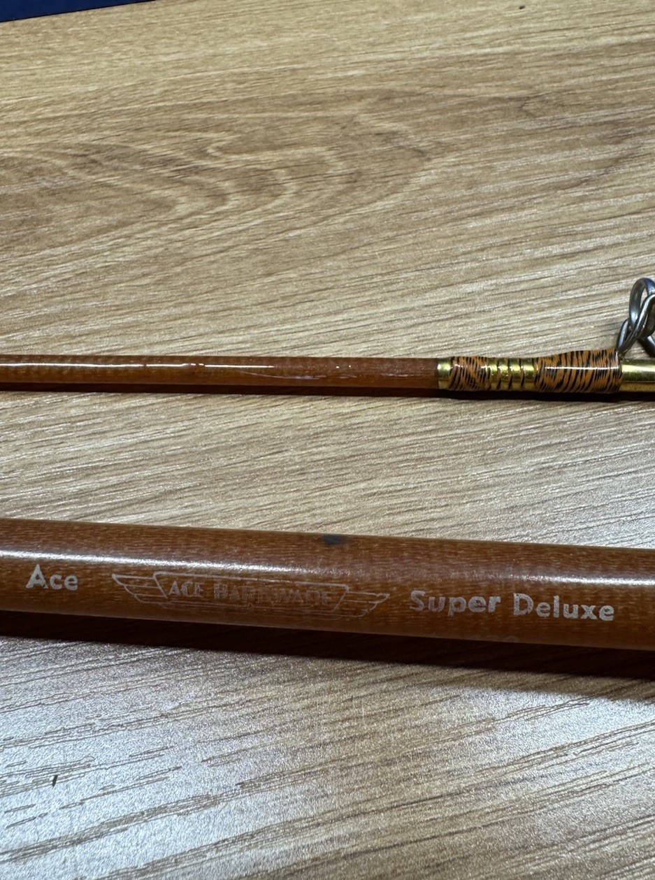 Fishing Pole True Temper Tip Top (ace Hardware) Custom Built Super Deluxe 6.5ft