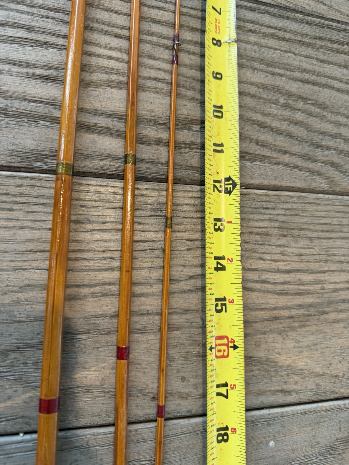 Not Thomas Bamboo ? Wood ? Fly Fishing Rod Wood ? VINTAGE Old Montage 1920’s