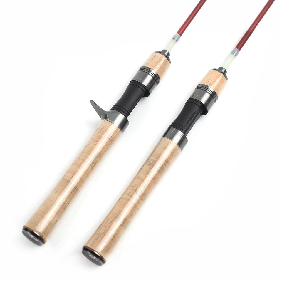 TEUCER Travel Fishing Rod 4’6” 2-5lb Ultralight Casting Spinning Rod Fast Cork