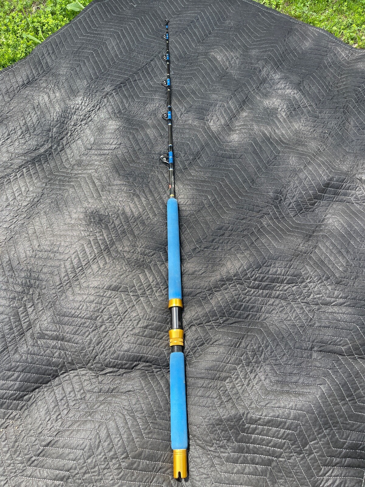 Calstar Custom Made Fishing Rod 60-80 lb Made in USA 5’4″ Built for “Cowboy Hat”