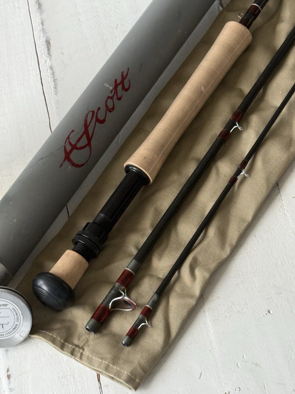 **BEAUTIFUL** 🔥 SCOTT G 10wt 9’ft~3Pc Fly Rod!!🔥~LEGENDARY~🔥