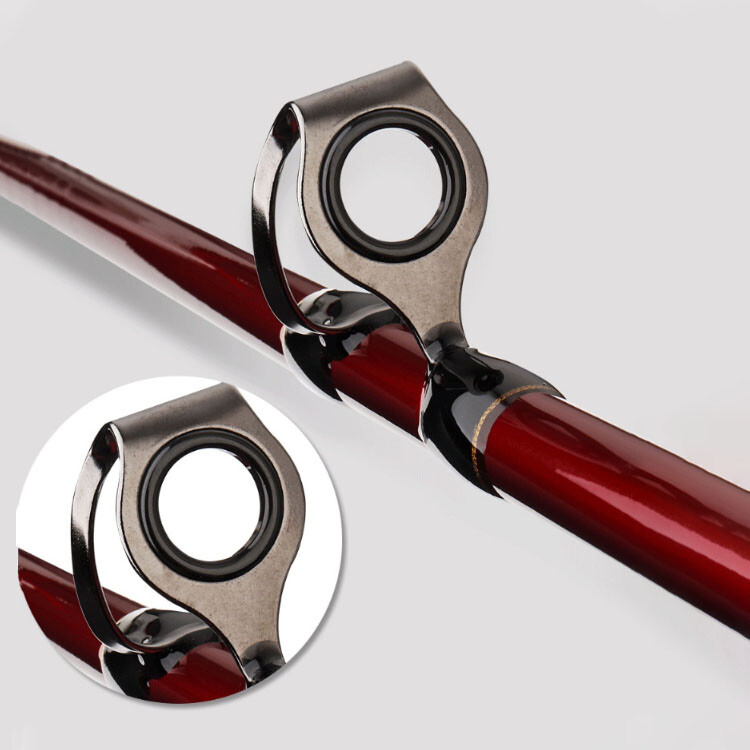 RedShark Saltwater Boat Rod Trolling Heavy 6′ 7′ 8′ Travel Spinning Rod 3 Piece