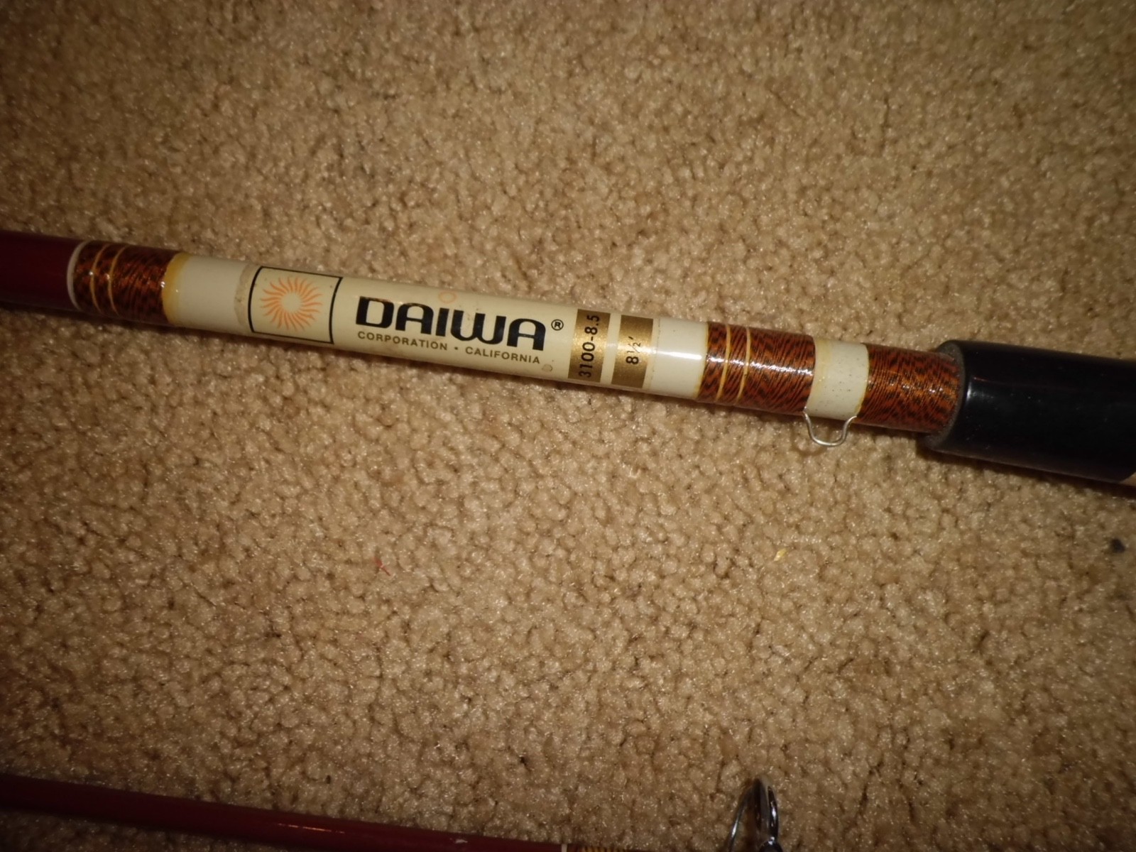 NOS Vintage DAIWA Maxi Power 3100-8.5 Spinning 8’6″ Rod- 20 lb test