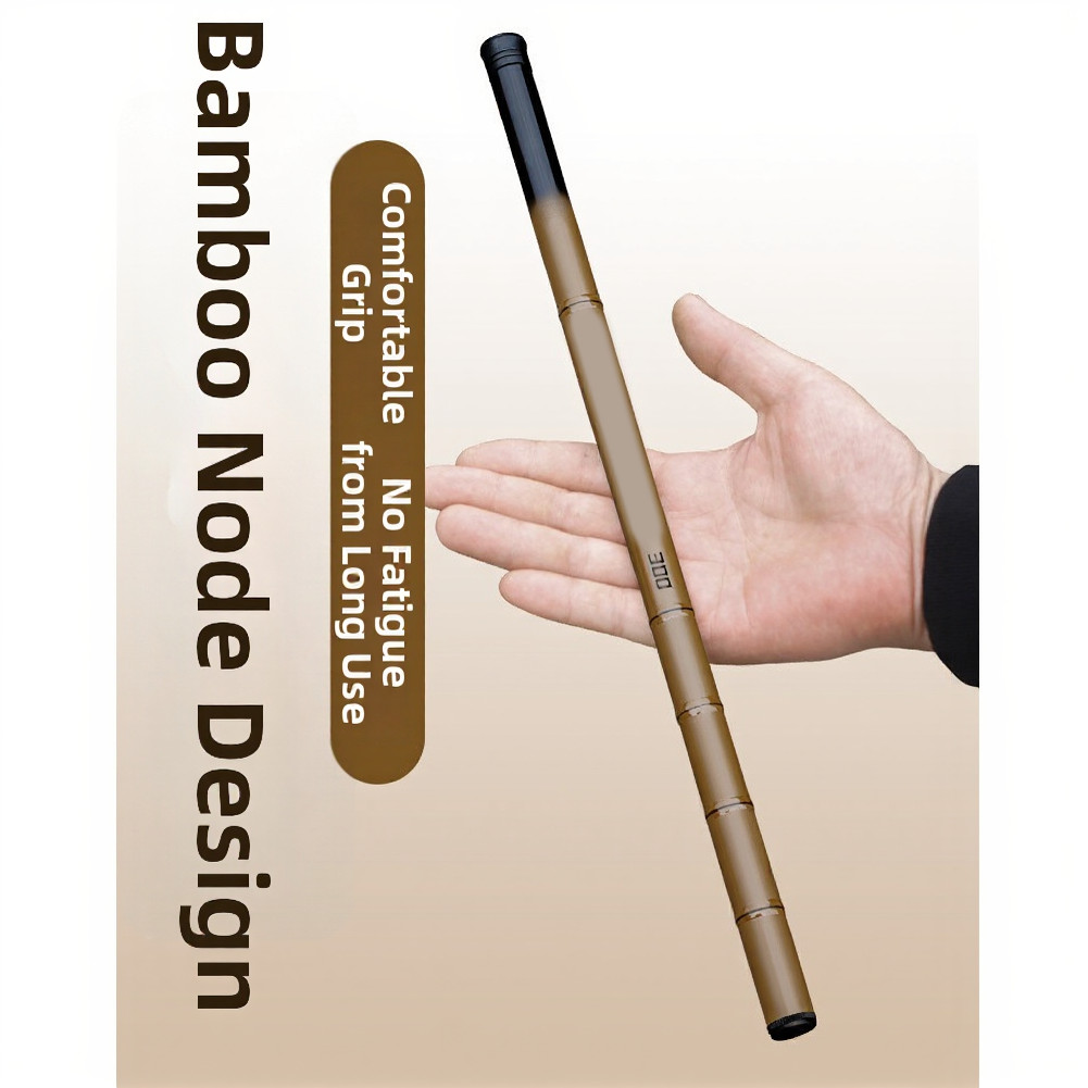 Composite Fiberglass Stream Rod 1pc Brown Color 1.8m to 3.6m Length Options