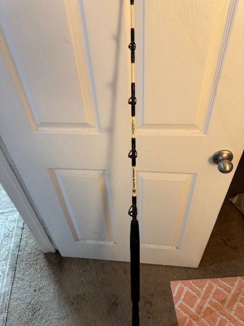 Penn Fishing Rod SLC 2455 MS 5’6″ Stand-up Slammer medium action 30-60 lb line