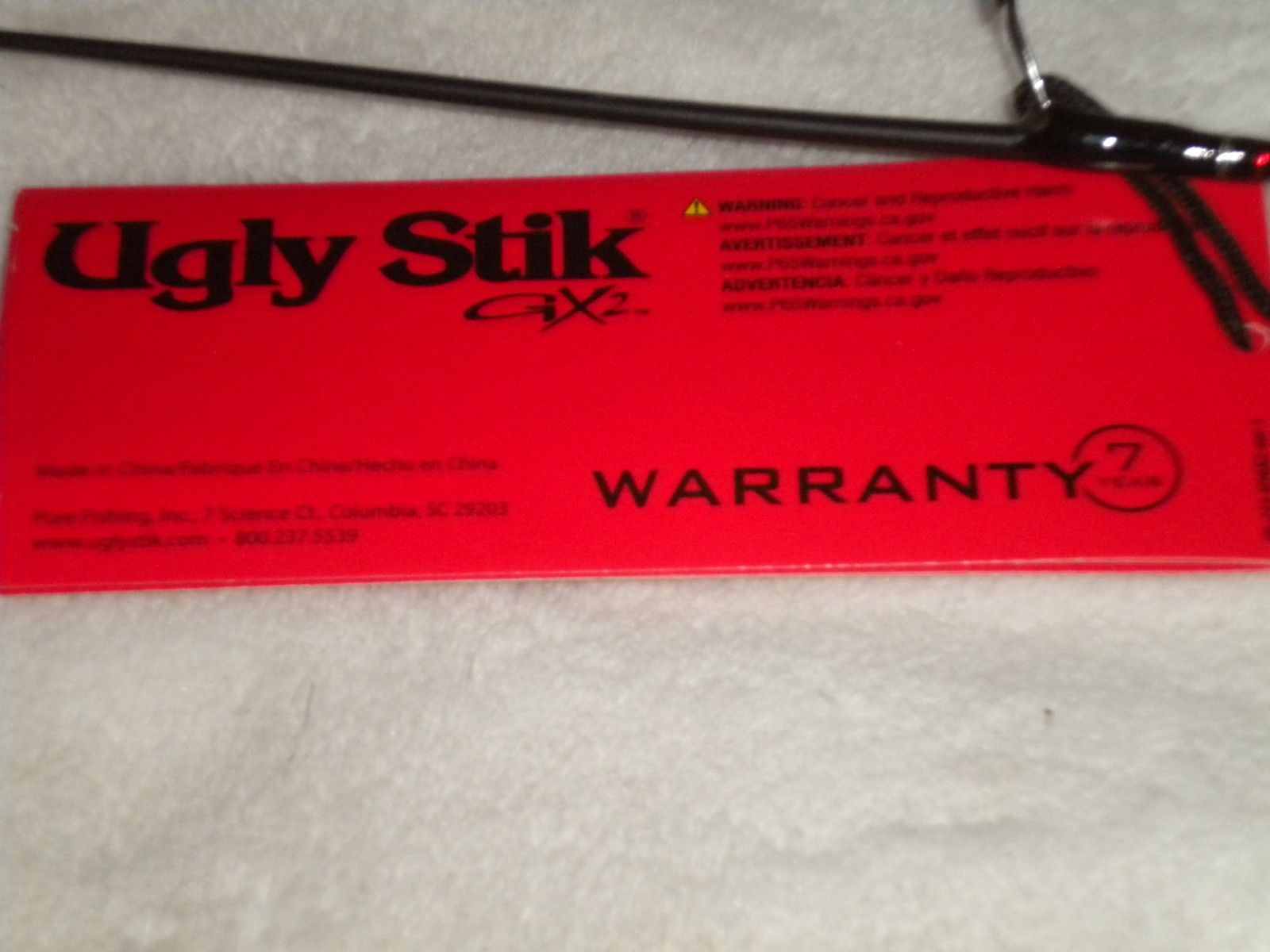 Ugly Stix GX2 Ice Fishing Jig Pole