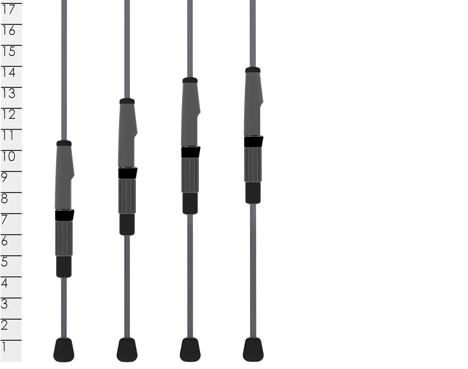 Spinning Rod 6 0 Trout Series Ultralight Fast St. Croix TFS60ULF2 Rods
