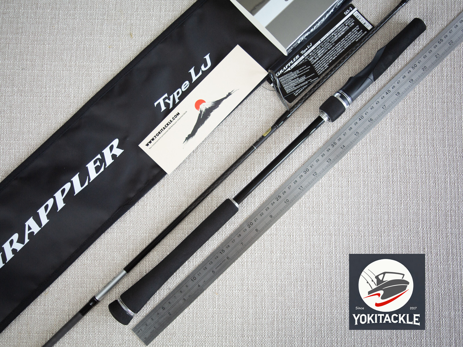 Shimano 25 Grappler Type LJ S63-3 Spinning Rod Shipping from JAPAN