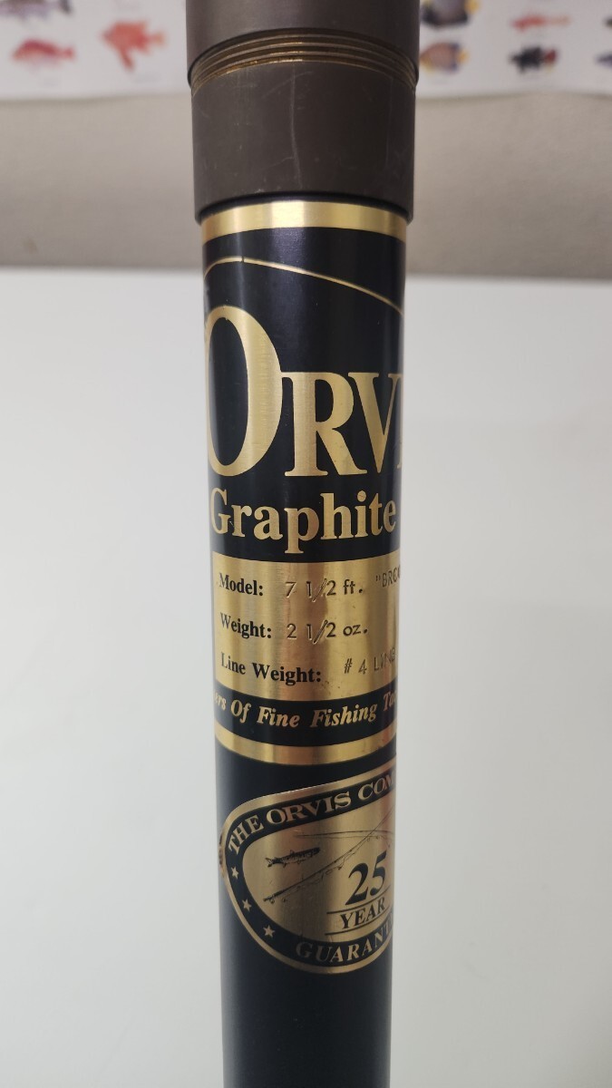 Old Orvis fly rod, Brook Trout #4, #7 Orvis CFO III set ORVIS