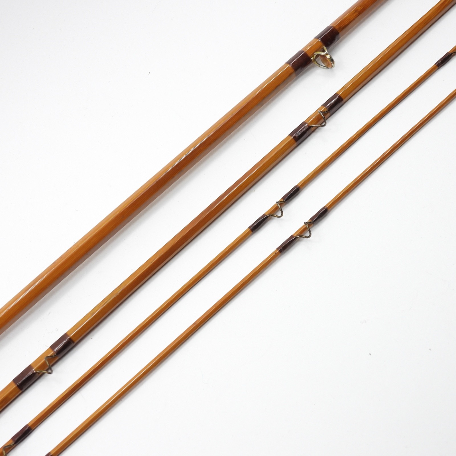 F.E. Thomas Special “Streamer” Bamboo Fly Fishing Rod. 9’. 3/2. W/ Tube & Sock.