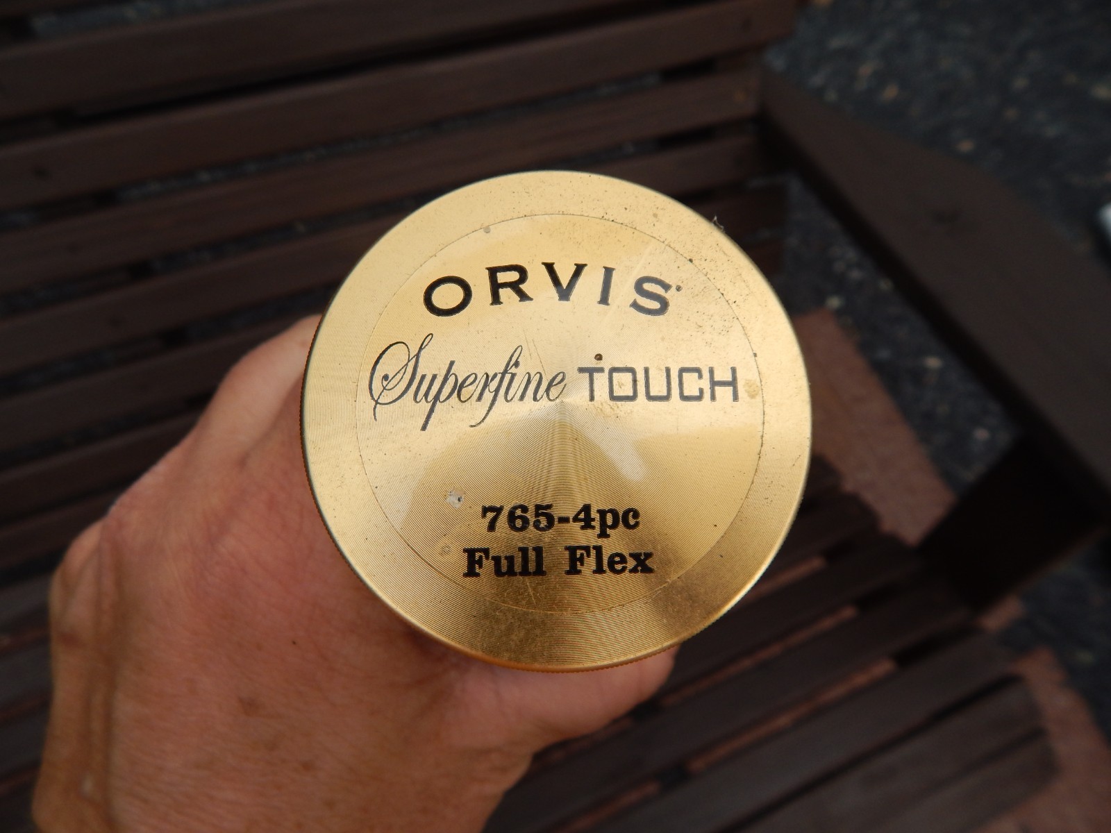 Orvis Superfine Touch 26″ Carbon Fiber Fly Rod Tube Only Carry Case
